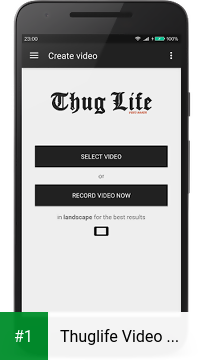 Thuglife Video Maker app screenshot 1