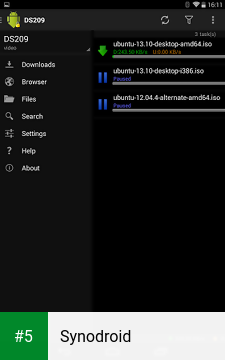 Synodroid app screenshot 5