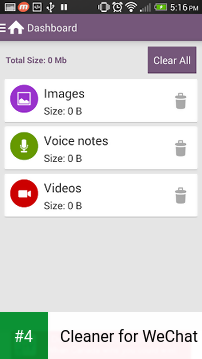 Cleaner for WeChat apk screenshot 4