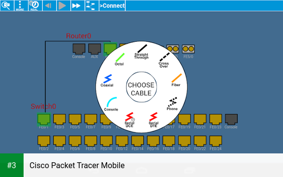 Cisco Packet Tracer Mobile app screenshot 3