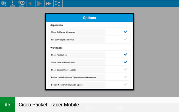 Cisco Packet Tracer Mobile app screenshot 5