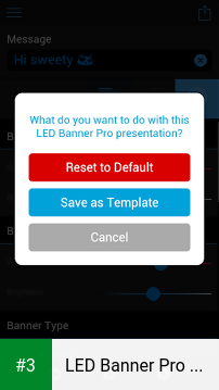 LED Banner Pro for Android app screenshot 3