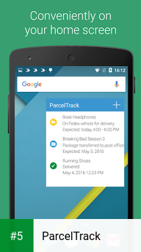 ParcelTrack app screenshot 5