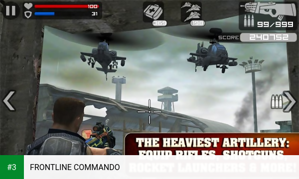 FRONTLINE COMMANDO app screenshot 3