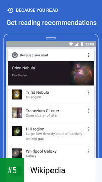 Wikipedia app screenshot 5