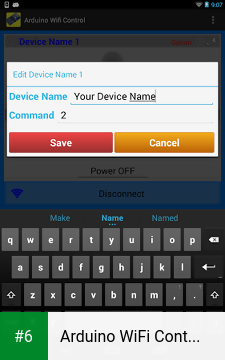 Arduino WiFi Control (ESP8266) apk screenshot 6