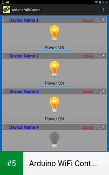 Arduino WiFi Control (ESP8266) app screenshot 5