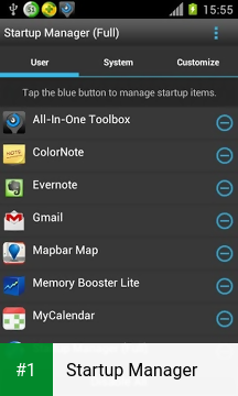 Startup Manager app screenshot 1