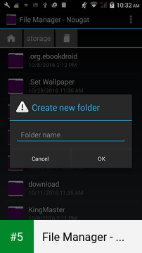 File Manager - Nougat app screenshot 5