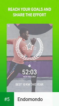 Endomondo app screenshot 5
