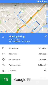 Google Fit app screenshot 5