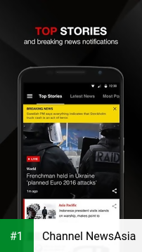 Channel NewsAsia app screenshot 1