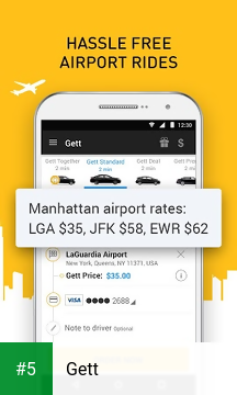 Gett app screenshot 5
