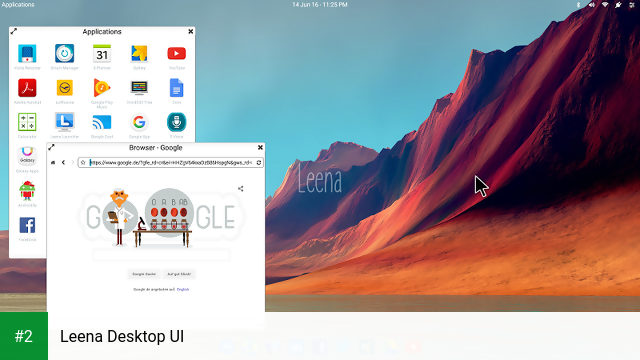 Leena Desktop UI apk screenshot 2