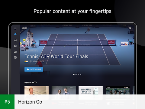 Horizon Go app screenshot 5