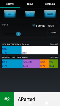 AParted apk screenshot 2