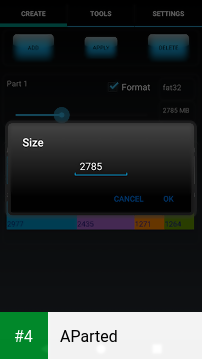 AParted apk screenshot 4