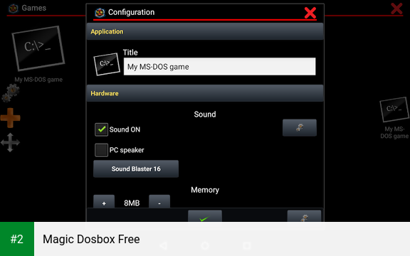 Magic Dosbox Free apk screenshot 2