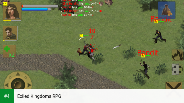Exiled Kingdoms RPG apk screenshot 4