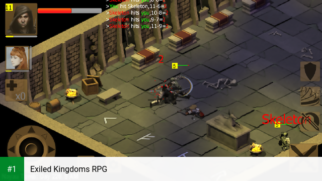 Exiled Kingdoms RPG app screenshot 1