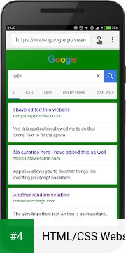 HTML/CSS Website Inspector apk screenshot 4