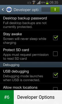 Developer Options apk screenshot 6