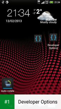 Developer Options app screenshot 1