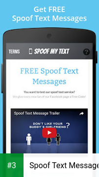 Spoof Text Message app screenshot 3