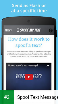 Spoof Text Message apk screenshot 2
