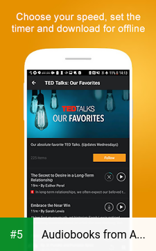 Audiobooks from Audible app screenshot 5