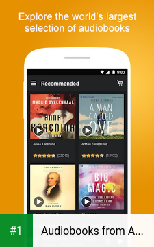 Audiobooks from Audible app screenshot 1