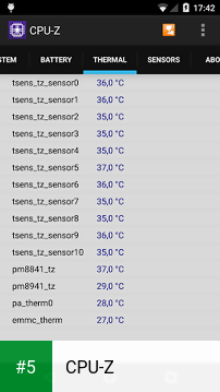 CPU-Z app screenshot 5