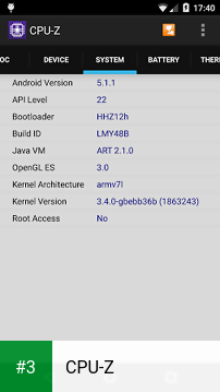 CPU-Z app screenshot 3