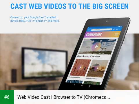 Web Video Cast | Browser to TV (Chromecast/DLNA/+) apk screenshot 6