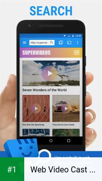 Web Video Cast | Browser to TV (Chromecast/DLNA/+) app screenshot 1