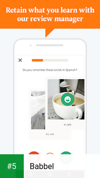 Babbel app screenshot 5
