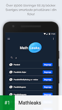Mathleaks app screenshot 1