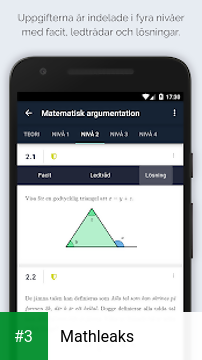 Mathleaks app screenshot 3