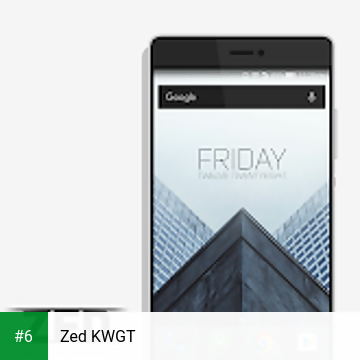 Zed KWGT apk screenshot 6