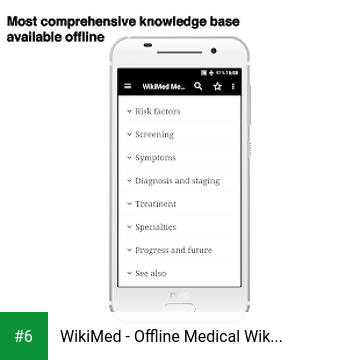 WikiMed - Offline Medical Wikipedia apk screenshot 6