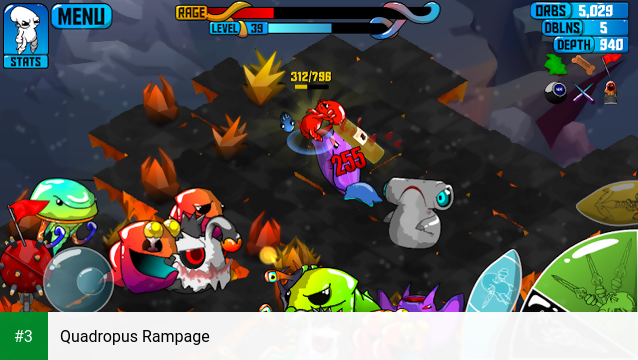 Quadropus Rampage app screenshot 3