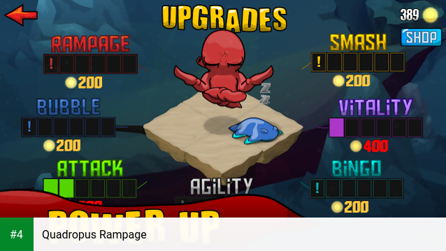 Quadropus Rampage apk screenshot 4