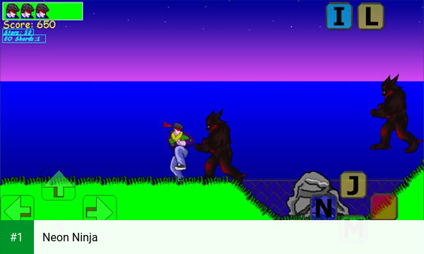 Neon Ninja app screenshot 1