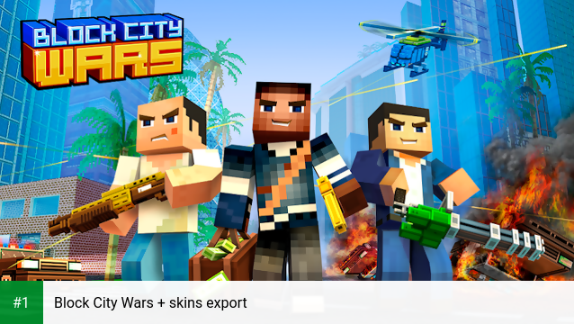 Block City Wars + skins export app screenshot 1
