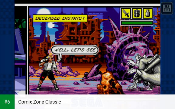 Comix Zone Classic apk screenshot 6