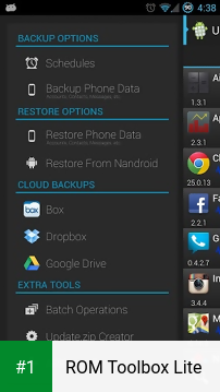ROM Toolbox Lite app screenshot 1