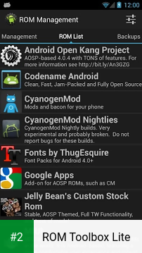 ROM Toolbox Lite apk screenshot 2