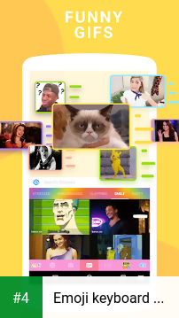 Emoji keyboard - Cute Emoticons, GIF, Stickers apk screenshot 4