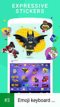 Emoji keyboard - Cute Emoticons, GIF, Stickers app screenshot 3