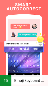 Emoji keyboard - Cute Emoticons, GIF, Stickers app screenshot 5